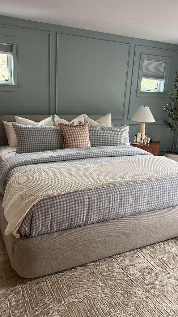 Crisp linens in a freshly cleaned bedroom