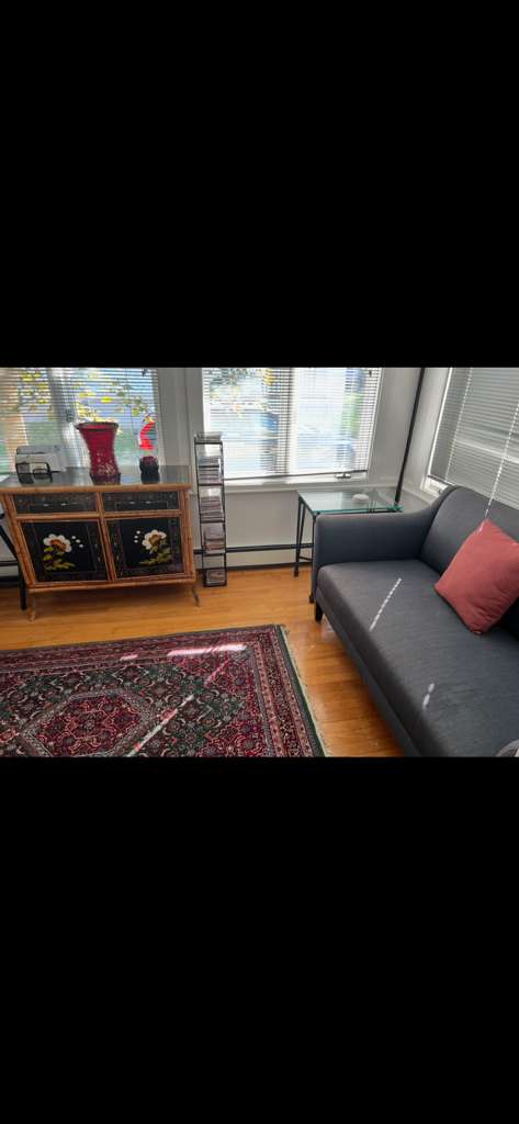 Living room after cleaning